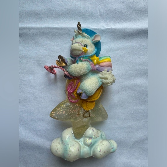 Enesco Other - Vintage 1995 Starlight Starbright Unicorn “Hitch Your Dreams To A Star” Figurine